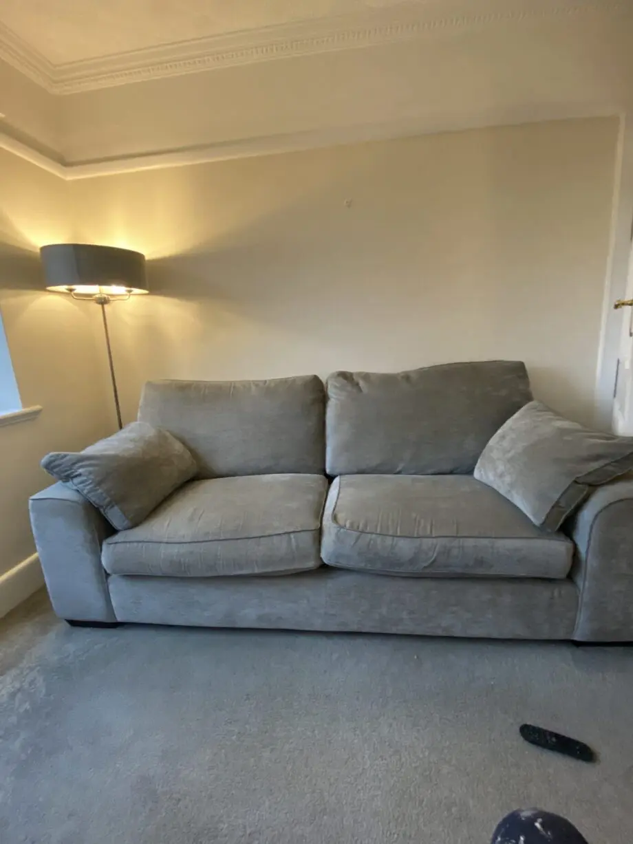 M and S silver grey 3 seater and 2 seater