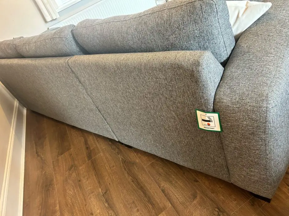 DFS Grey Layla Left Hand Corner Sofa with Storage