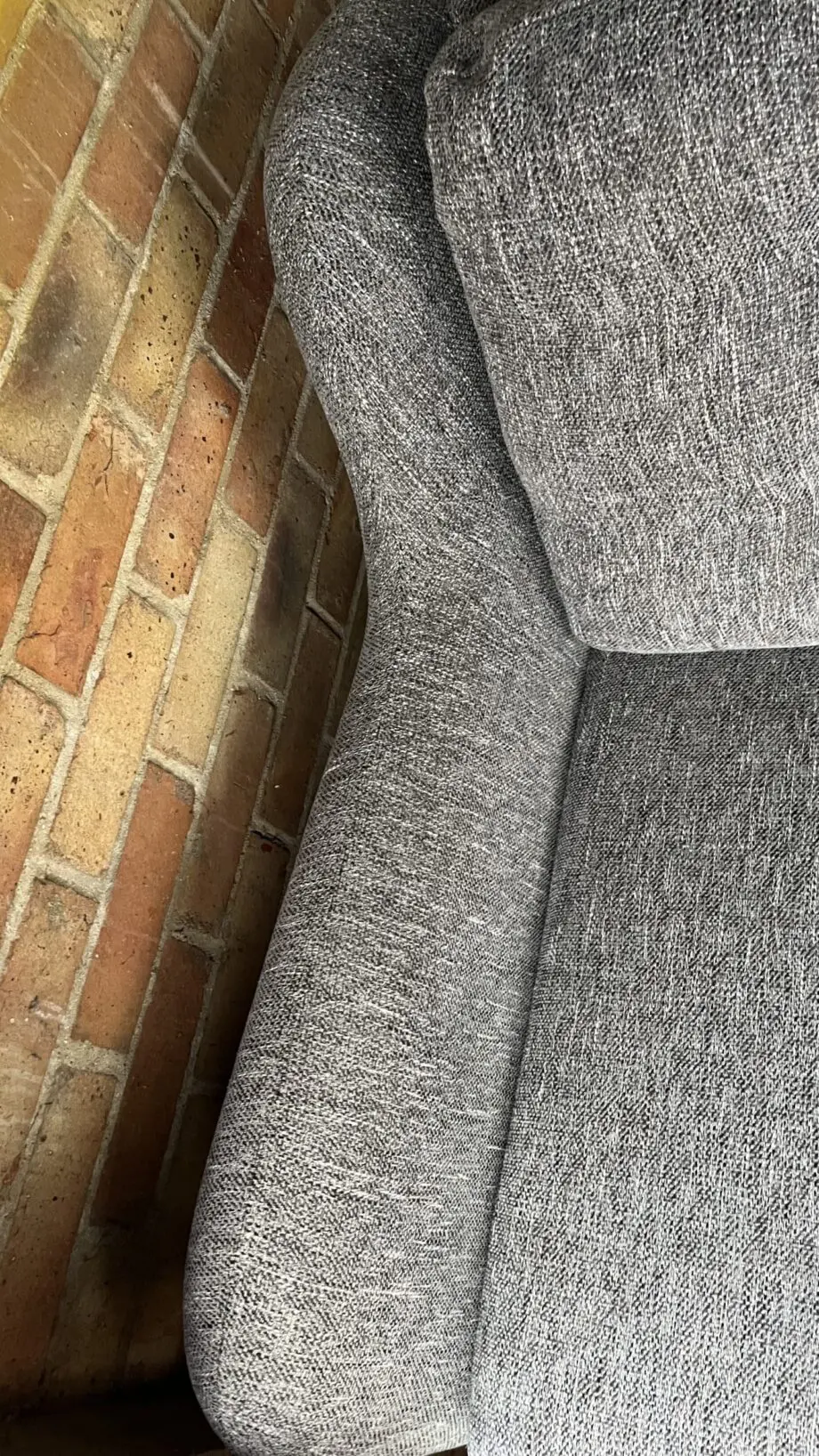 French Connection Camden Plain 4 Seater Sofa - Steel