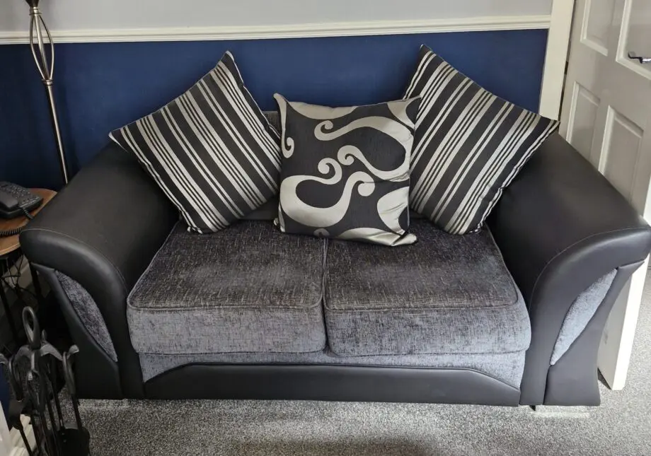 Two 2 seater sofas
