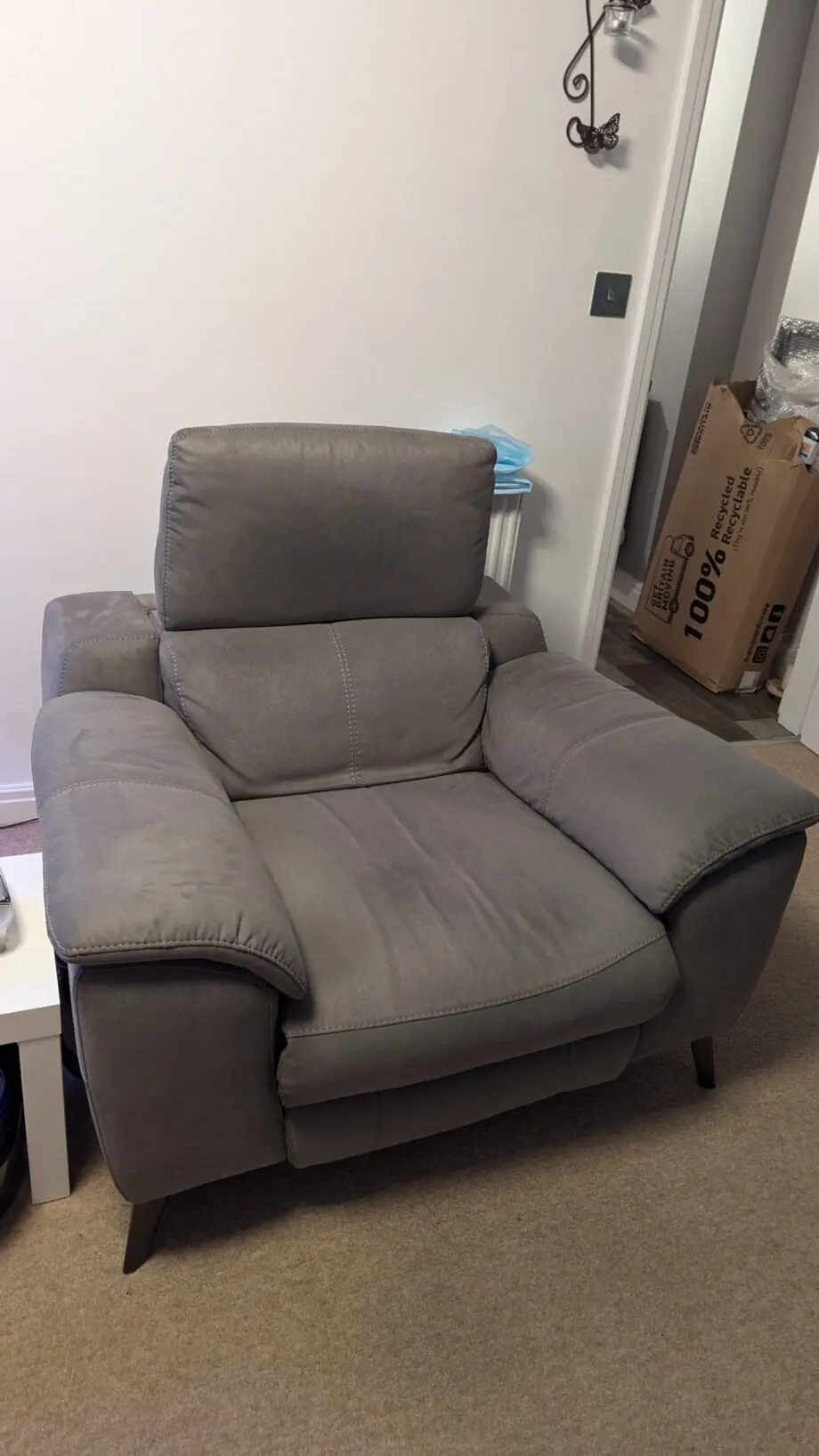 Sofology Collins sofa and recliner
