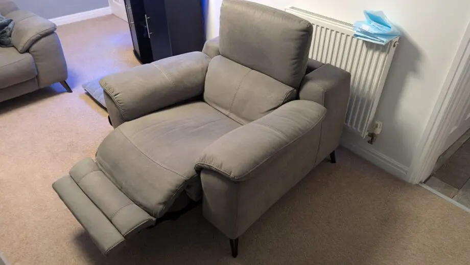 Sofology Collins sofa and recliner
