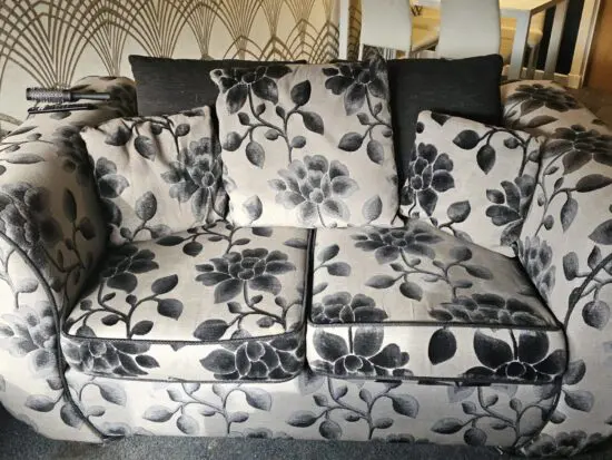 Sofa, armchair and cuddle chair