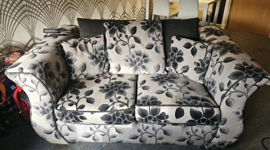 Sofa, armchair and cuddle chair