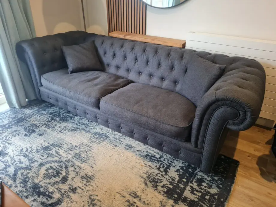 Branagh 3 seater Chesterfield Sofa in Grey