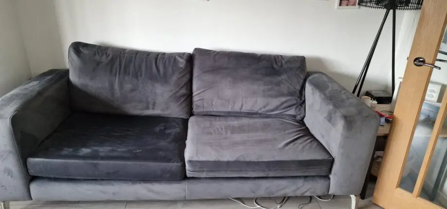 3 seater + 2 seater + foot rest