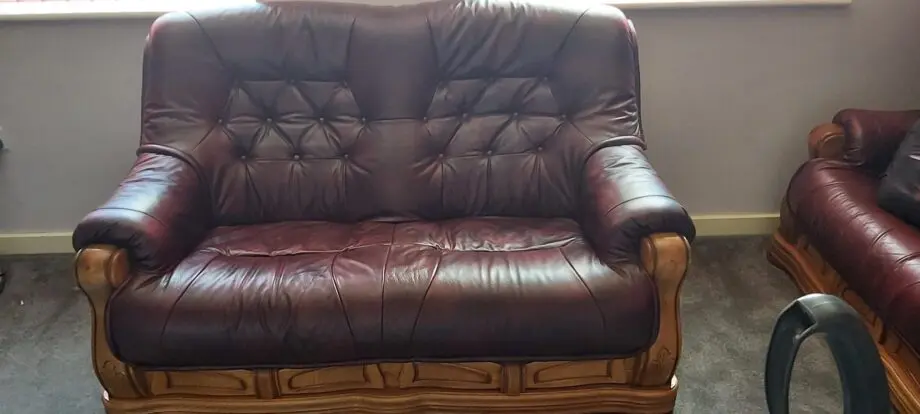 Leather 3 peice suite