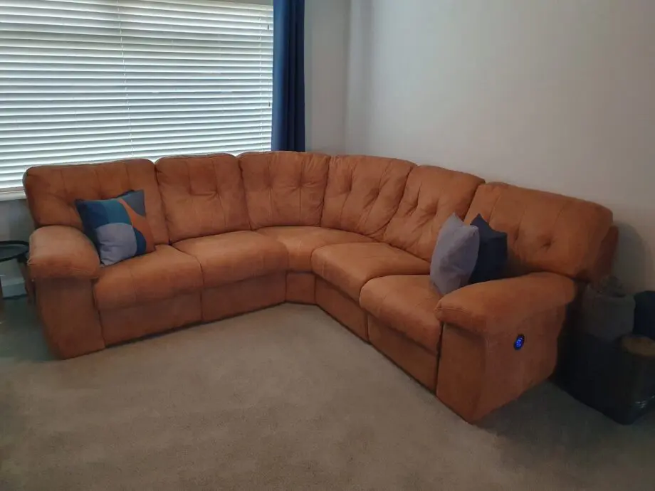 3 Piece DFS Corner Sofa in Tan - Excellent Condition!