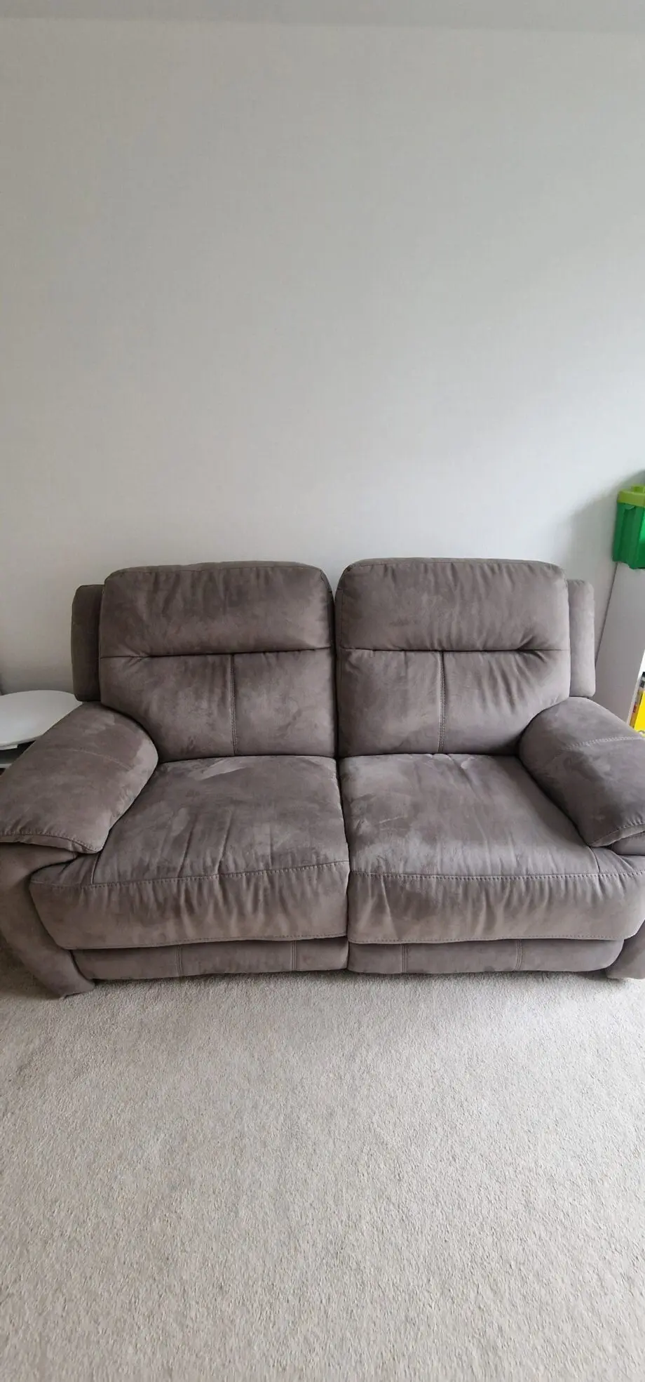 Furniture Village set of 2 reclining sofa