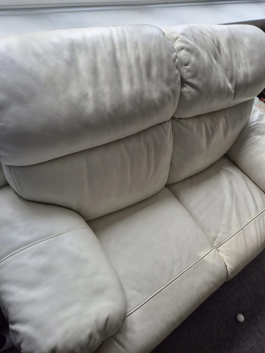 Sofology 2 Seater White Sofa