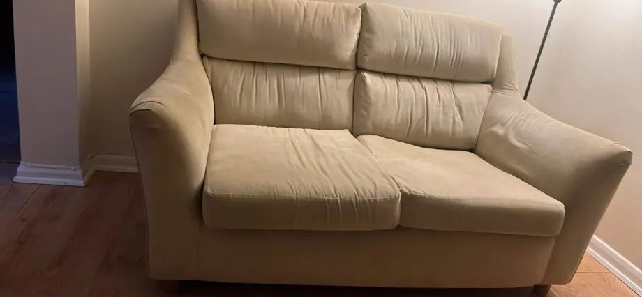 Beige NEXT 2x2 seater sofas