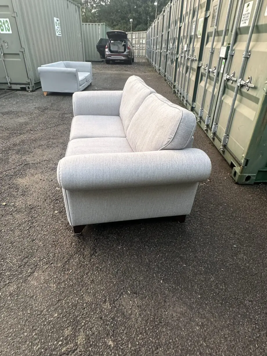 Furniture Village Grey Two Seater Sofa