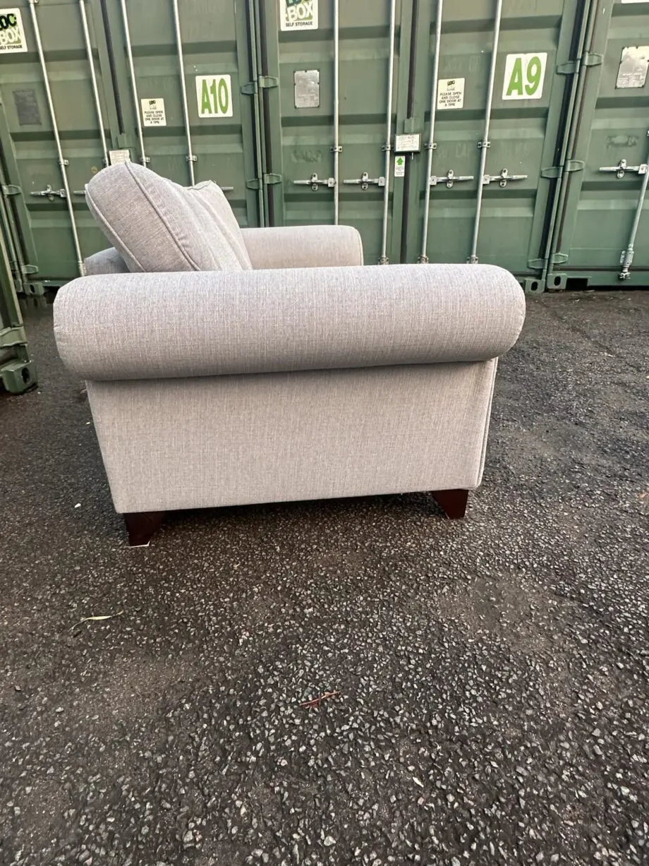 Furniture Village Grey Two Seater Sofa