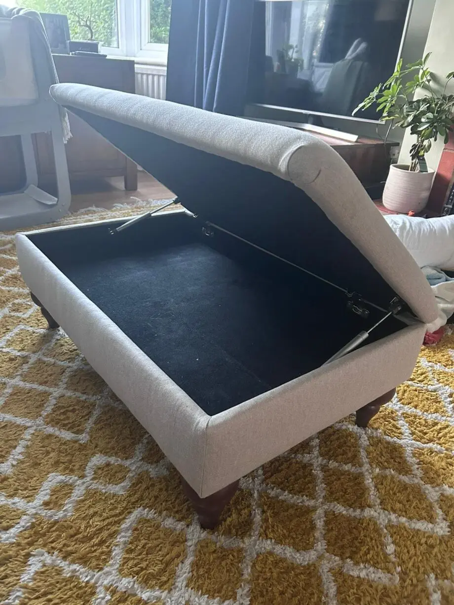 M&S Finch 2 Seater Sofa & Footstool