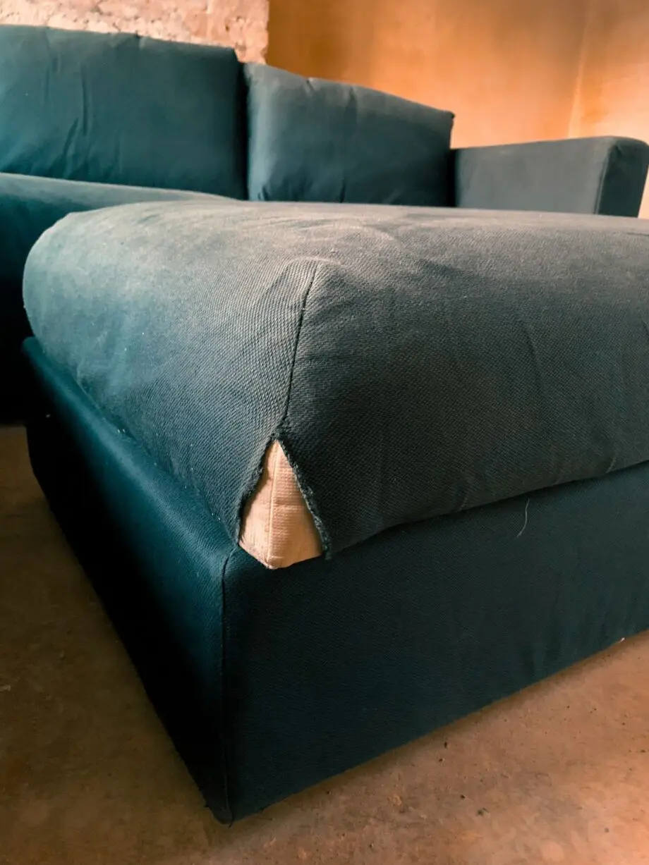 IKEA kivic 4 seater L shaped plus footstool