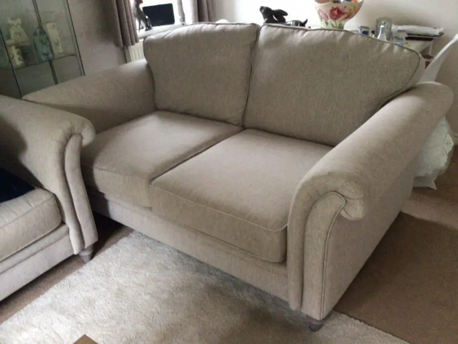 DFS Two Seater Sofa - Oatmeal