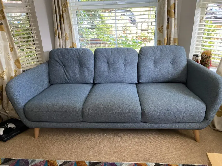 John Lewis Arlo 3 seater sofa blue
