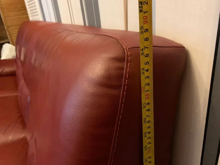 Real leather sofas
