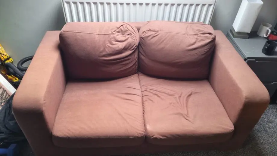 2 Seater Sofa - Dark Peach