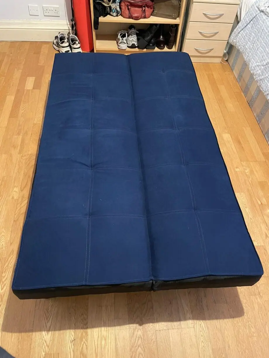 Birlea Aurora Clic Clac Velvet Sofa Bed - Midnight Blue