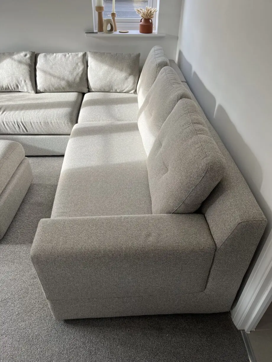 DFS Spinn Sofa and matching arm chair