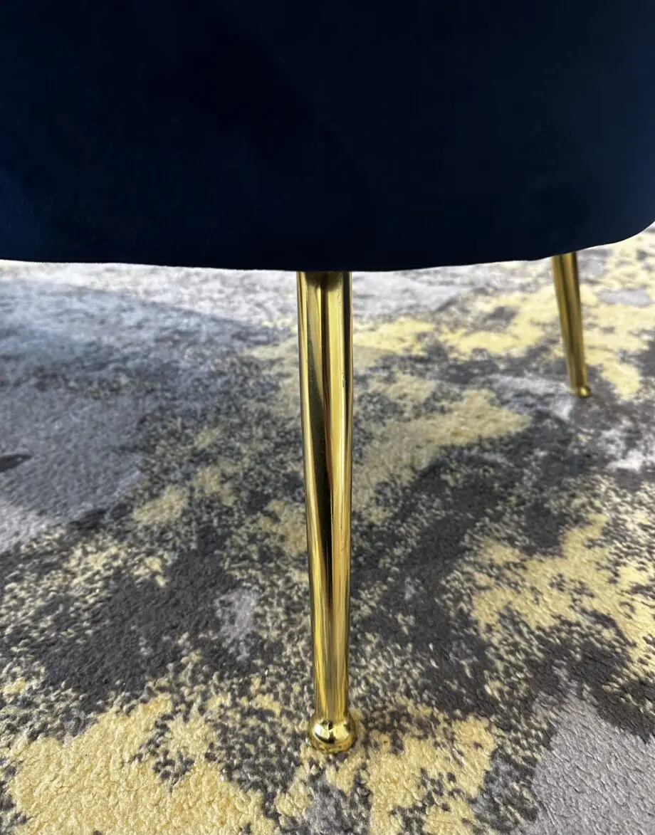2 seat Blue Midnight velvet next sofa New