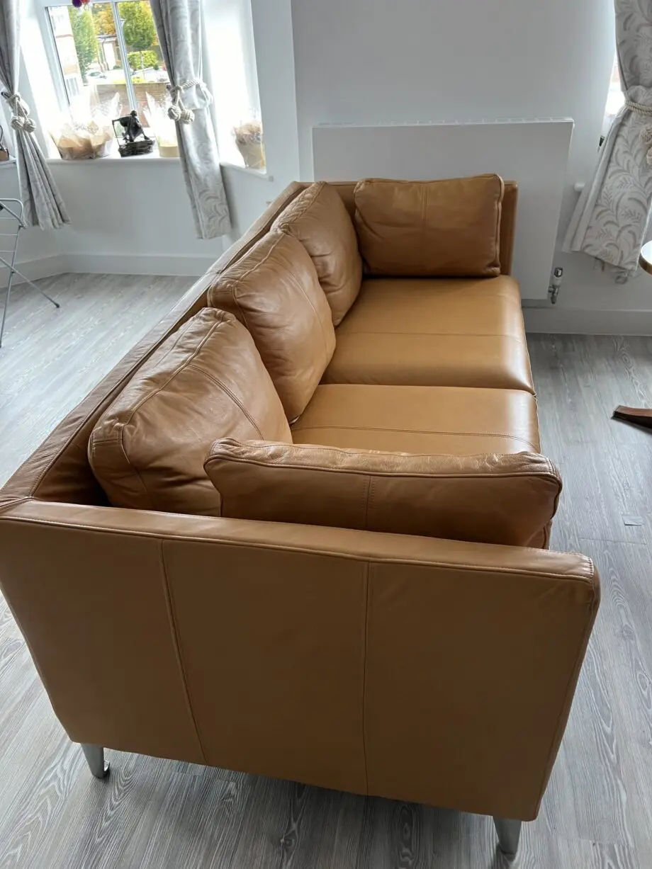 Leather sofa three seats, Stockholm.
