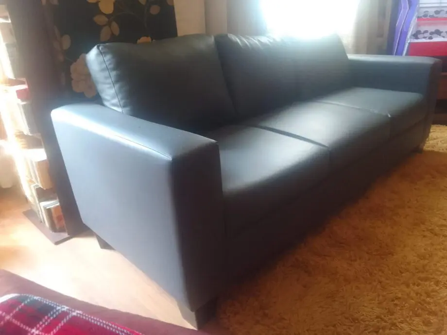 3 Seater leather sofa