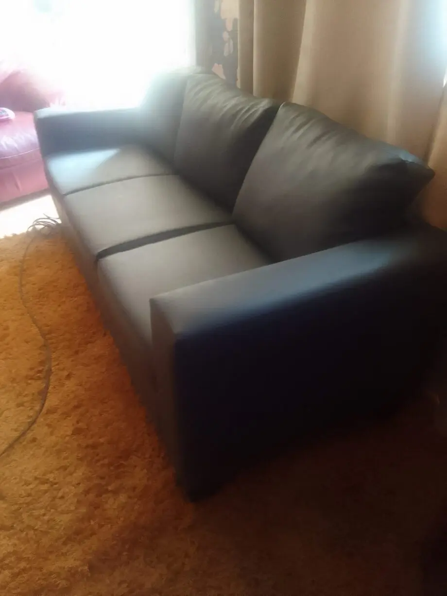 3 Seater leather sofa