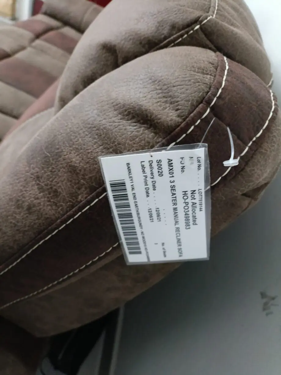 Barkley recliner sofas ,smoke free home