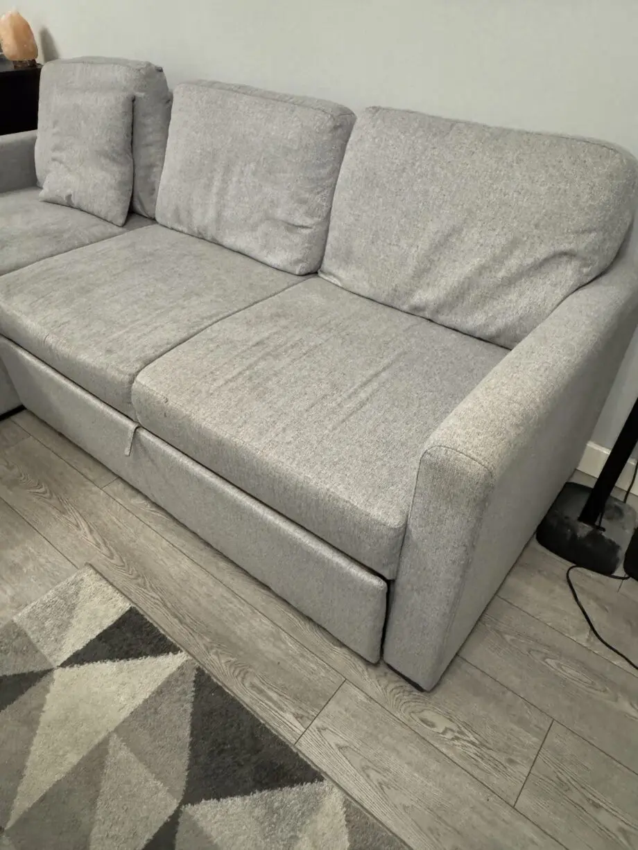 Habitat Reagan Left Hand Storage Chaise Sofa Bed - Grey