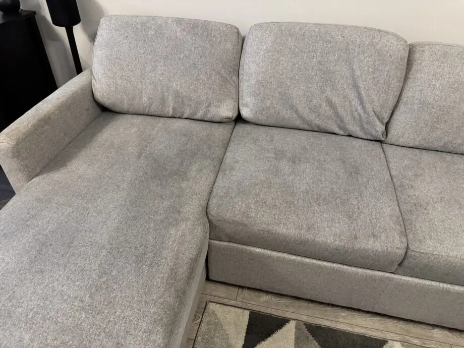 Habitat Reagan Left Hand Storage Chaise Sofa Bed - Grey