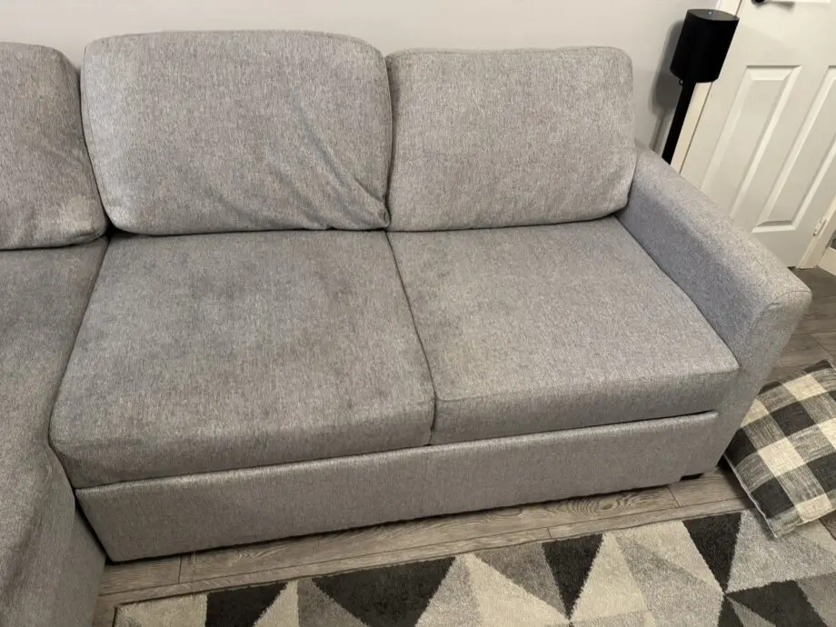 Habitat Reagan Left Hand Storage Chaise Sofa Bed - Grey