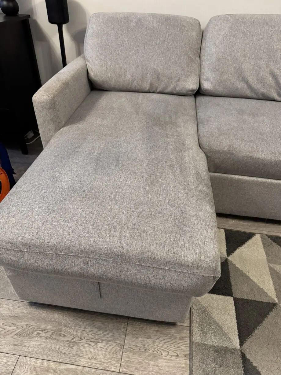 Habitat Reagan Left Hand Storage Chaise Sofa Bed - Grey
