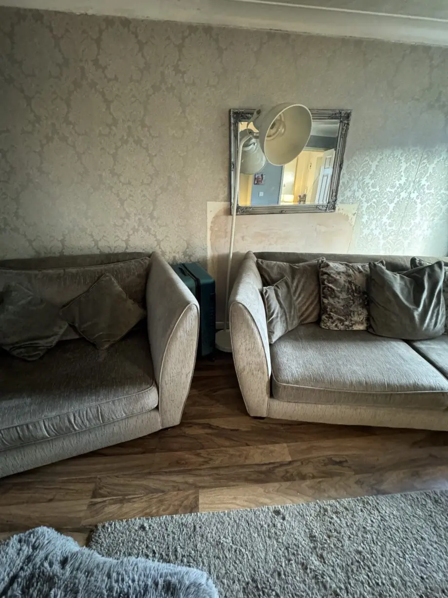 Grey Sofa set