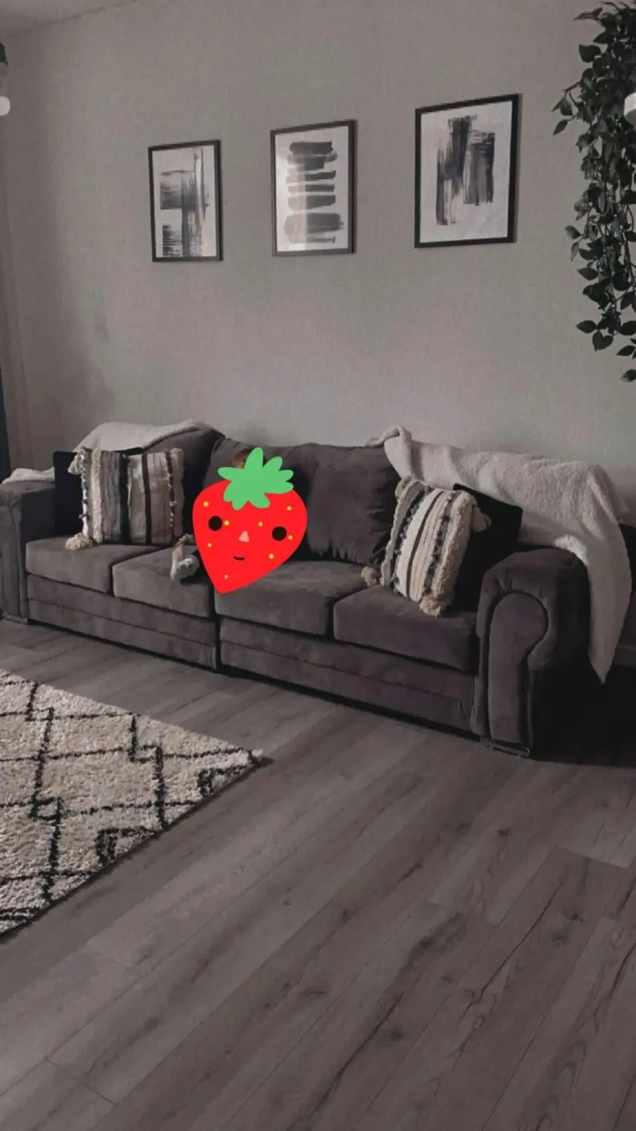 Chesterfield 4 seater sofa grey