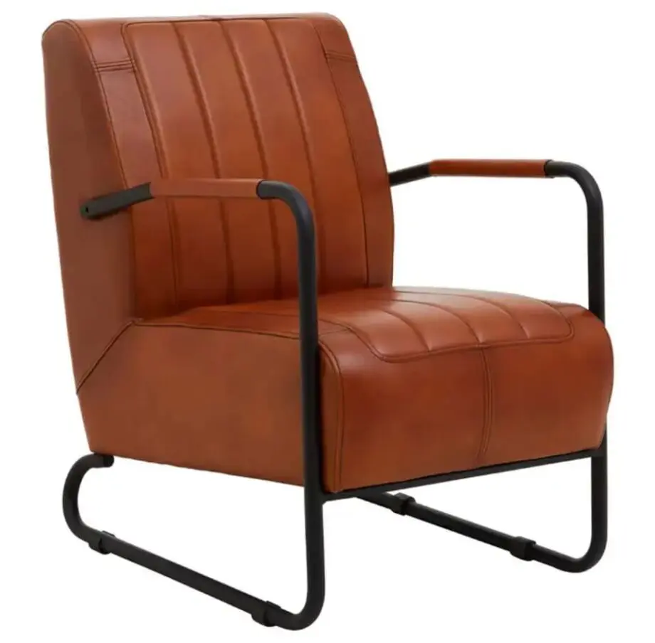 Tan Leather Armchair