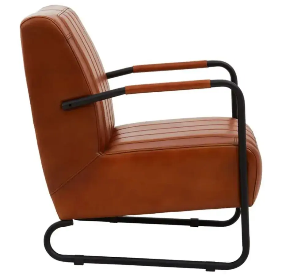 Tan Leather Armchair