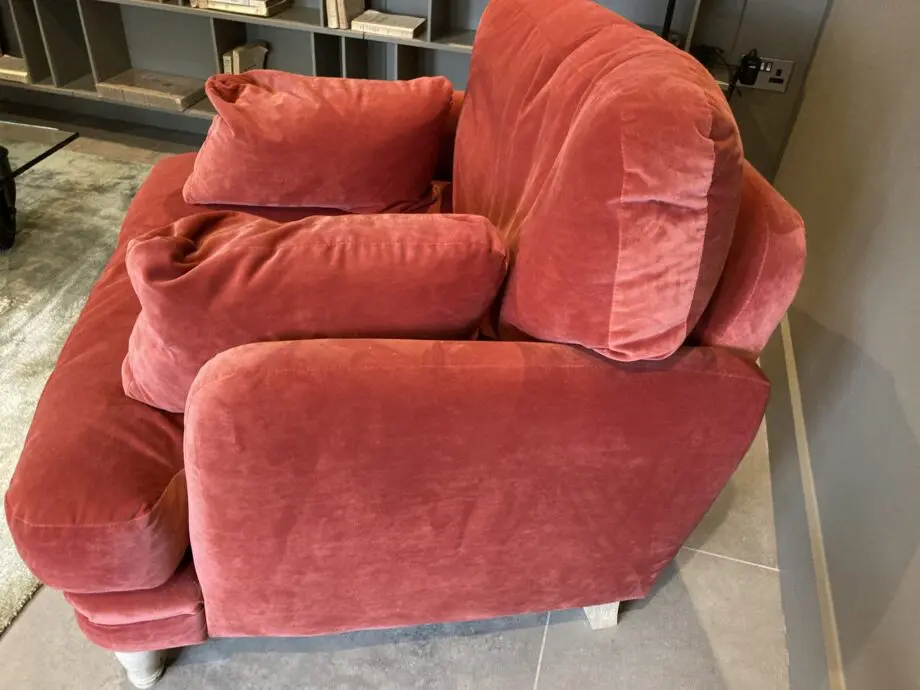 Loaf Squisharoo Armchair in Rocking Horse Clever Velvet