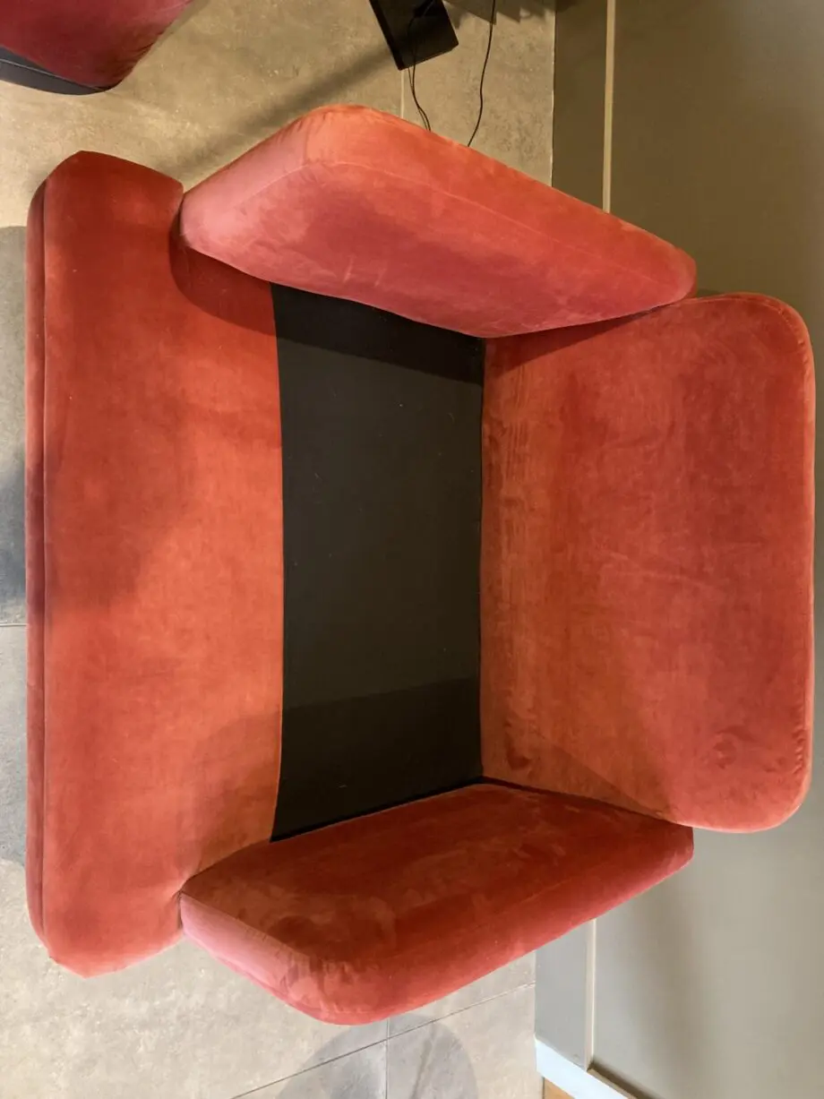 Loaf Squisharoo Armchair in Rocking Horse Clever Velvet
