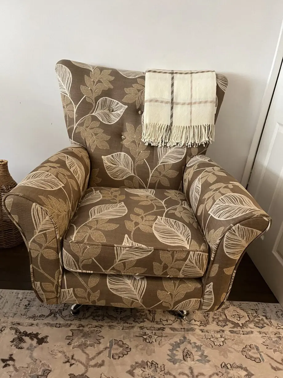 3 seater, cuddle chair and granddad chair