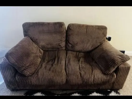 Brown Velvet Sofa