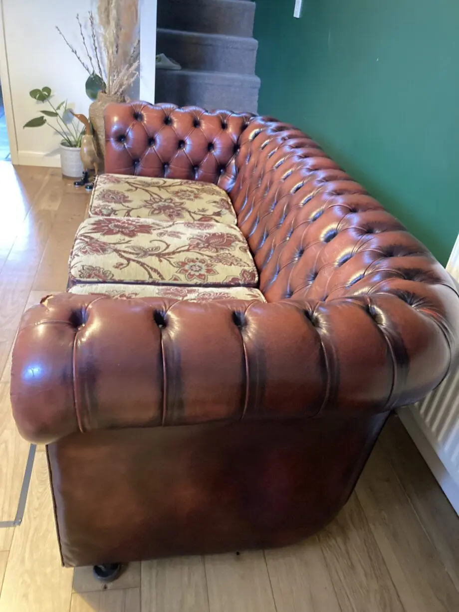 Oxblood Red Chesterfield Sofa