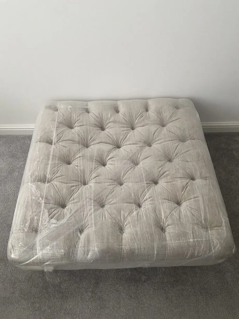 DFS Loch Leven 3 & 2 seater sofas with foot stool