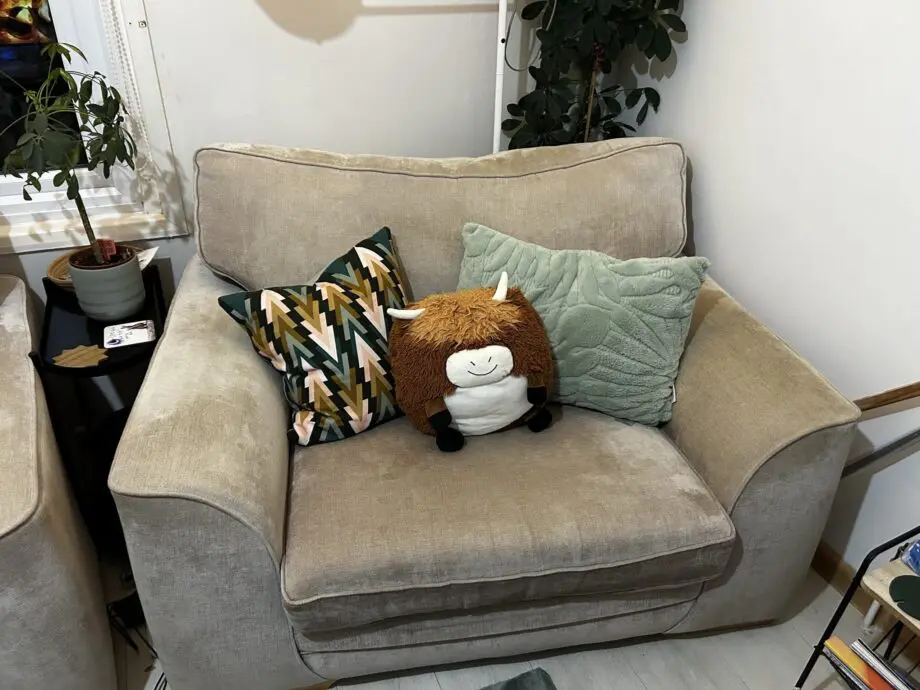 DFS sofa and loveseat