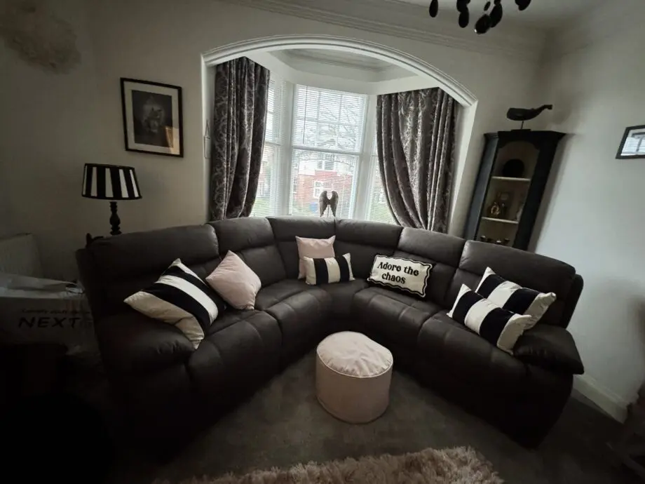 Brand new sofology curved sofa