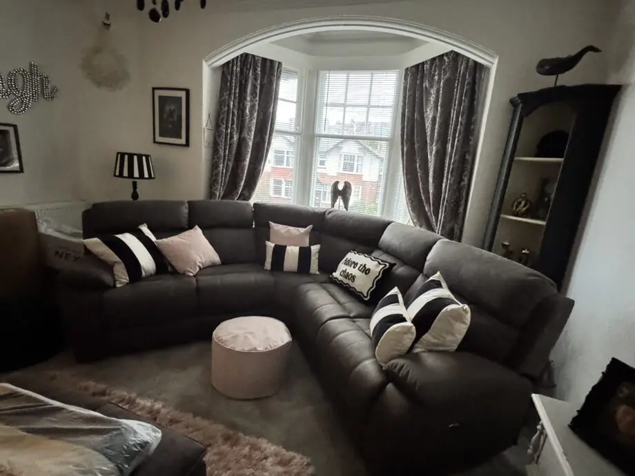 Brand new sofology curved sofa