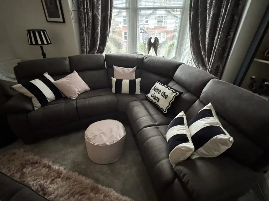 Brand new sofology curved sofa