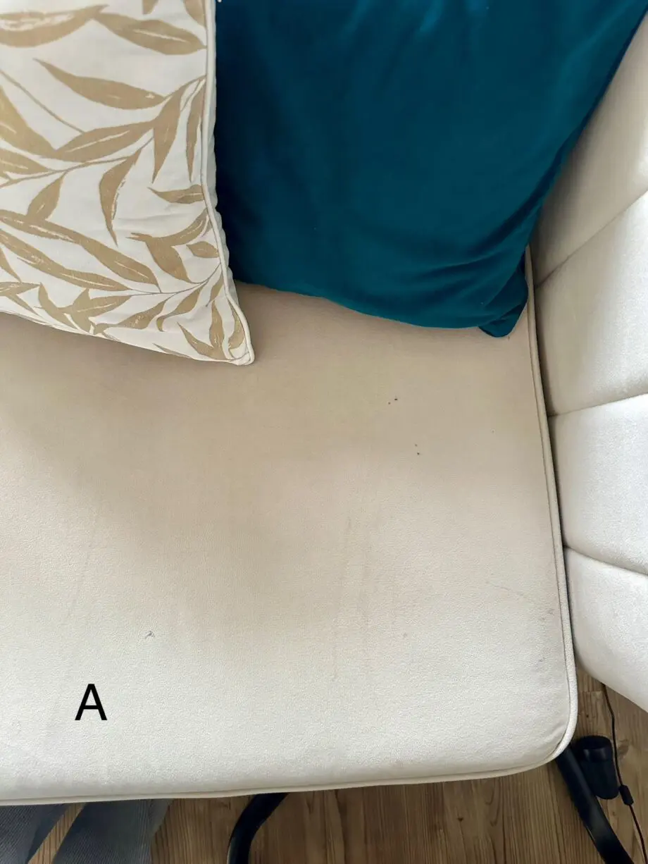 2x Sofology Beige Velvet Sofas
