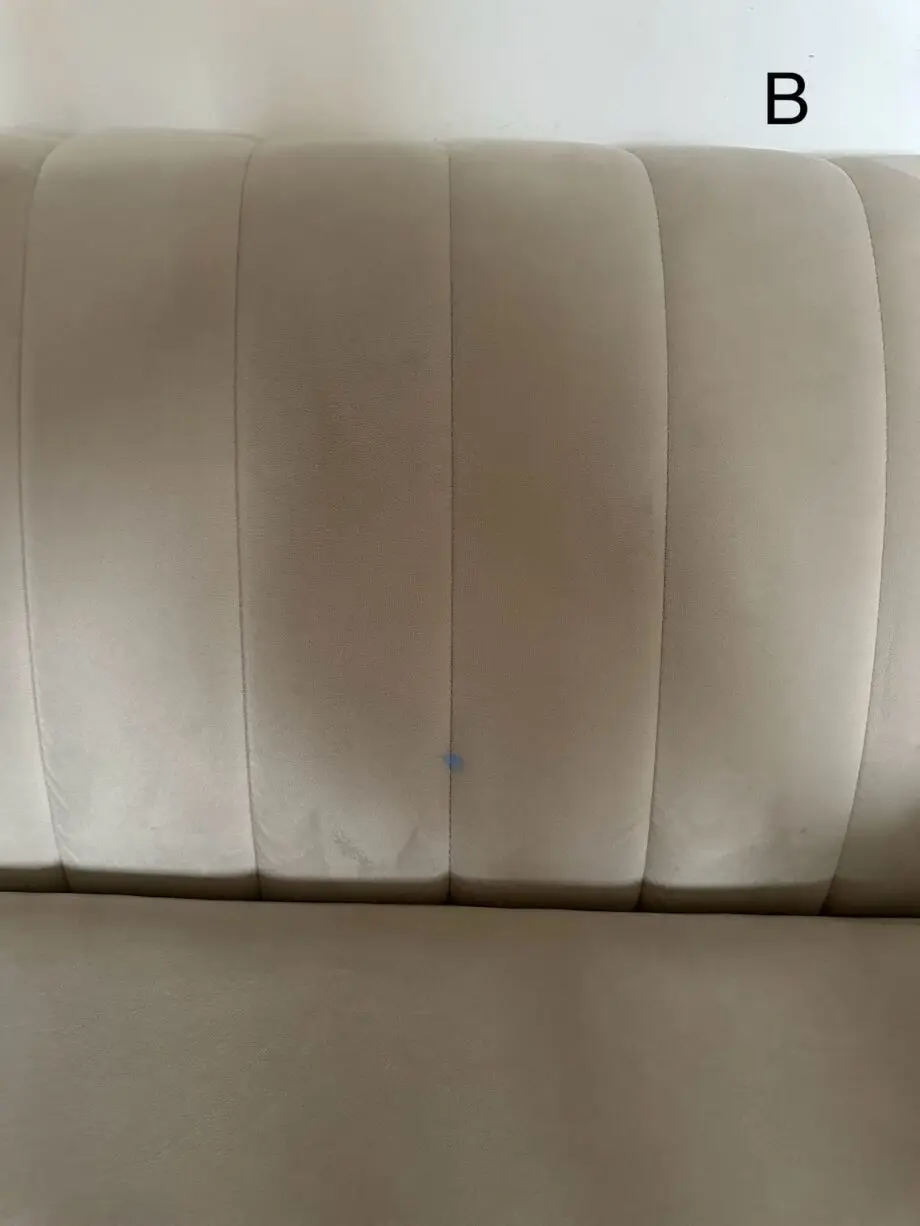 2x Sofology Beige Velvet Sofas
